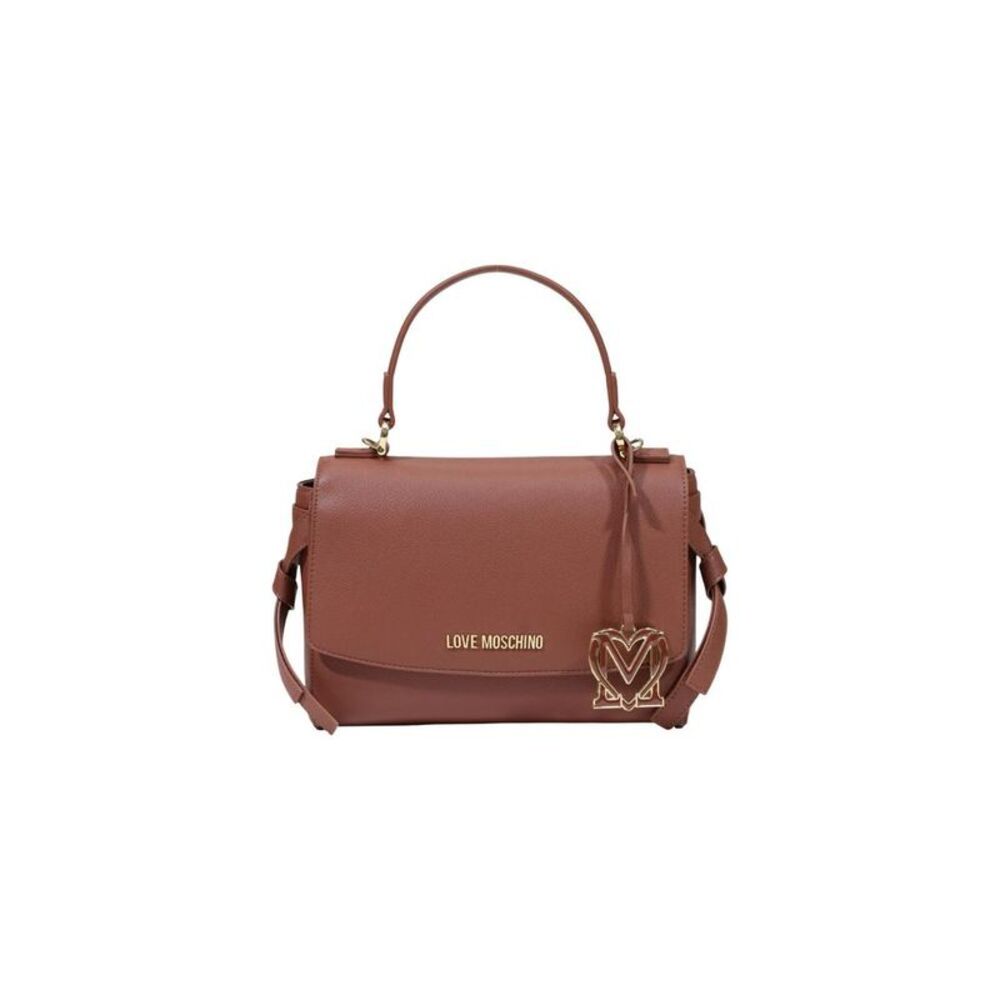 Love Moschino Brown Polyethylene Women's Handbag